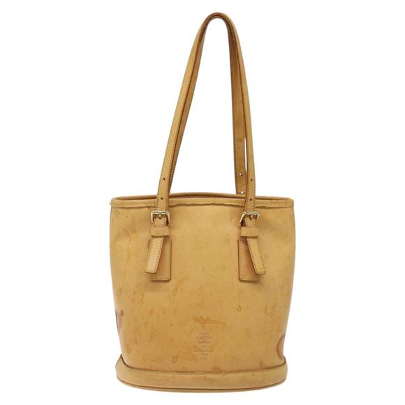 LOUIS VUITTON Nomad Leather Bucket PM Shoulder Bag Beige M85001 - Picture 2 of 16